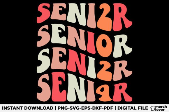 Back to School 2024 Class of 2024 Senior T-Shirt Designs