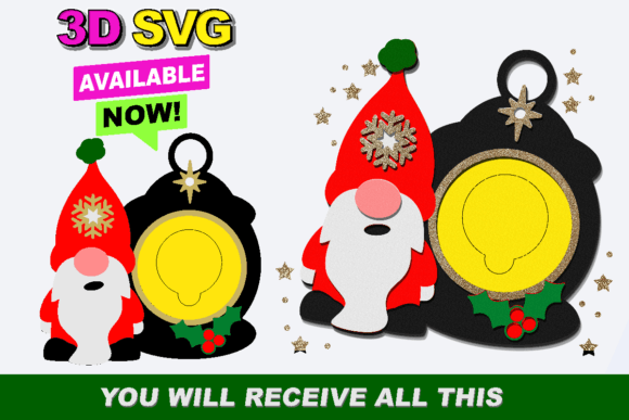 Candy Holder Gnome: A Christmas Design Asset Review