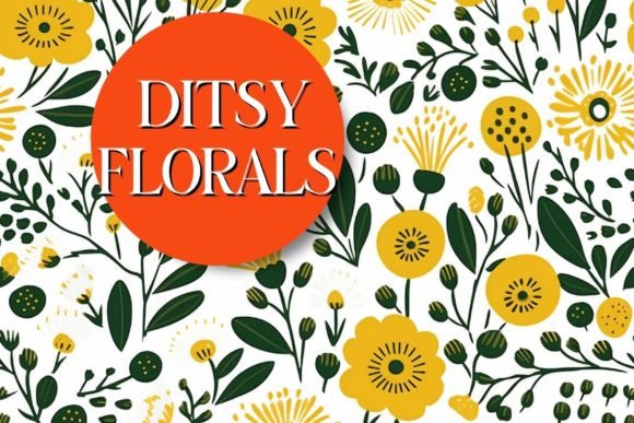 Ditsy Florals: Patterns for Polished Blog Design