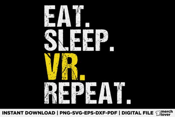 Eat Sleep VR Repeat T-Shirt: A Crafter’s Review