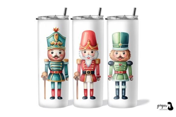 Nutcracker Doll 20oz Skinny Tumbler Wraps Review
