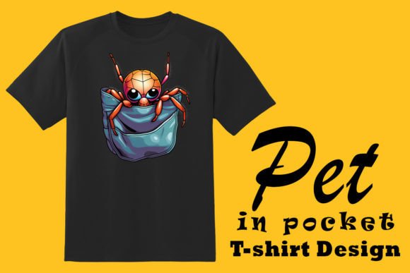 Pet in Pocket Clipart for T-Shirt Designs