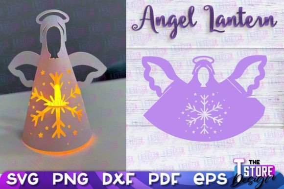 Reviewing Angel Lantern SVG for Crafts Projects