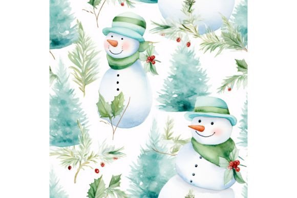 Snowman Seamless Pattern: A Designer’s Review