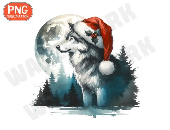 Wolf Lover Clipart for Bold T-Shirt Designs